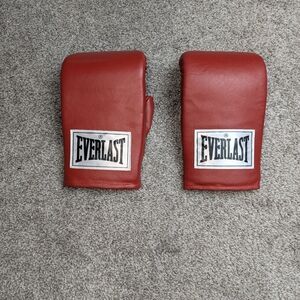 Everlast Red Boxing Gloves